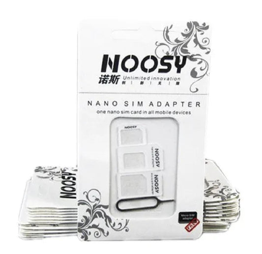 Noosy 4-In-1 SIM Card Adapter Kit